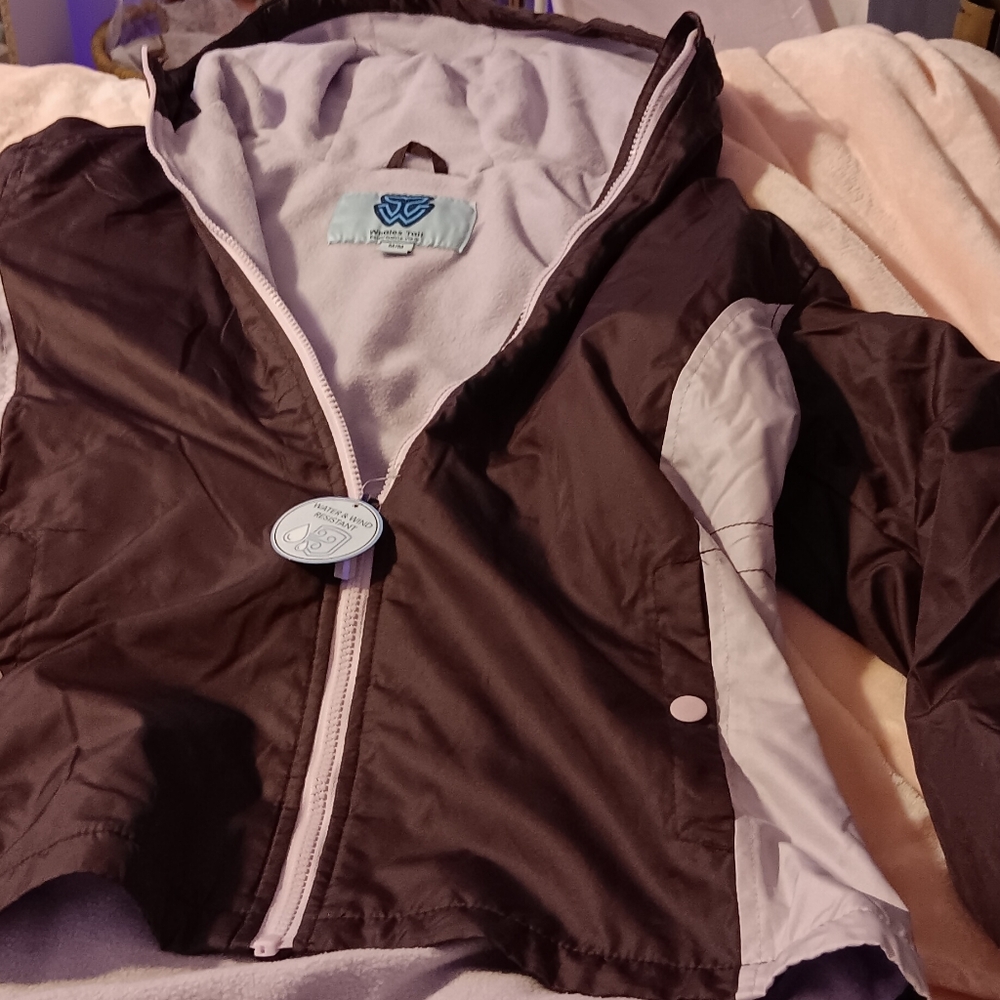 Kids Brown and White Jacket